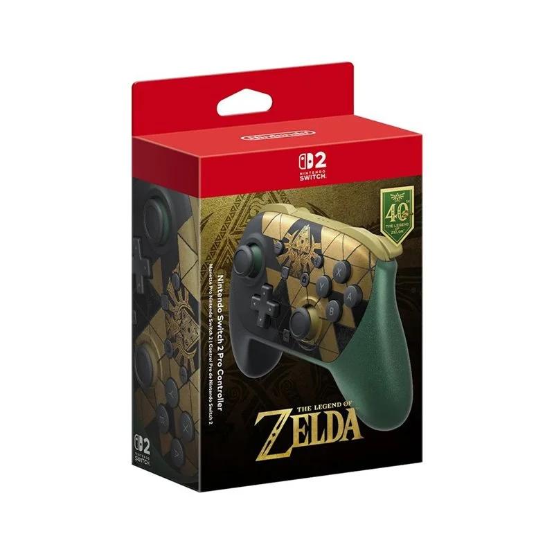 Mando Pro Nintendo Switch 2 The Legend of Zelda 40 Aniversario – Oficial Nintendo