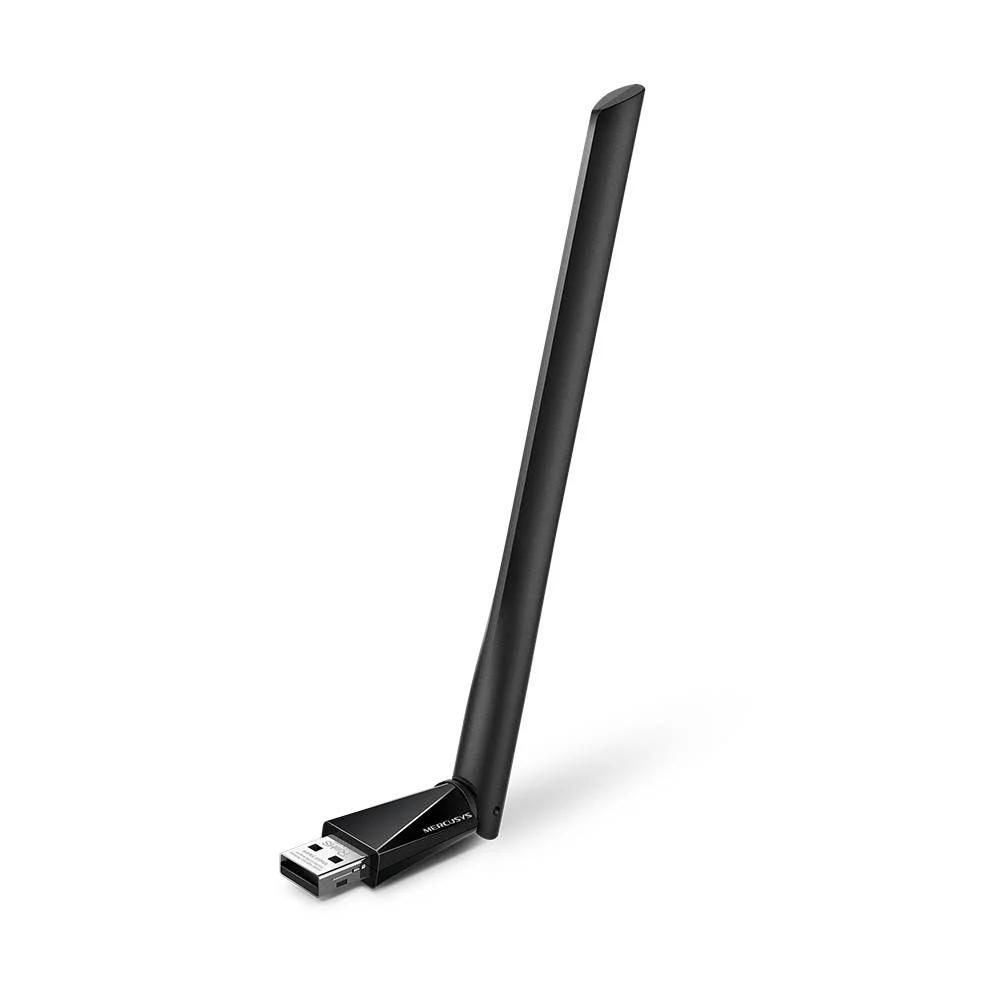 Adaptador Red Mercusys Mu6H Usb2.0 Wifi-Ac/433 Mbps 1Antena Dualband