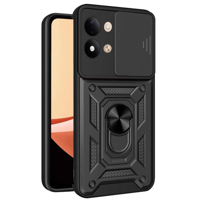 Carcasa COOL para Xiaomi Redmi 17C 5G Hard Ring Negro